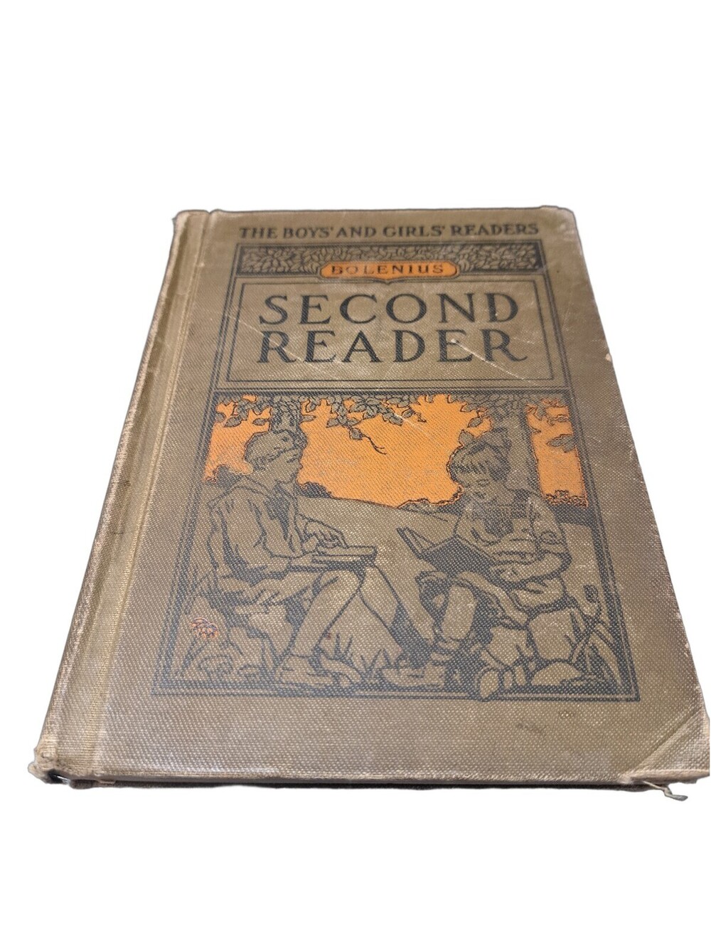 Vintage 1923 The Boys & Girls Readers:Second Reader book by Emma Miller Bolenius